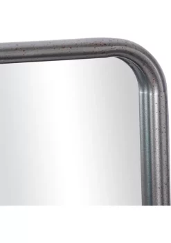 Best Sale 👍 Contemporary Metal Wall Mirror by Monroe Lane 🛒 -Monroe Lane Sales Belk 10037