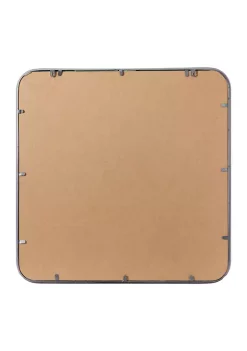 Best Sale 👍 Contemporary Metal Wall Mirror by Monroe Lane 🛒 -Monroe Lane Sales Belk 10039