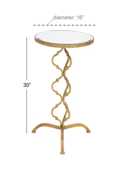 Deals 😉 Glam Metal Accent Table by Monroe Lane ✨ -Monroe Lane Sales Belk 10097