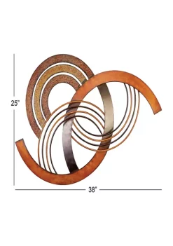 Flash Sale 🎉 Modern Metal Wall Decor by Monroe Lane 👏 -Monroe Lane Sales Belk 10104