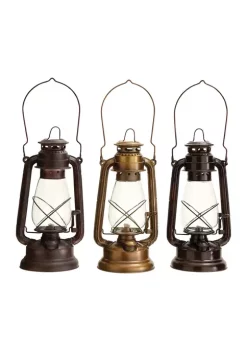 Coupon 🔔 Iron Coastal Lantern Set of 3 by Monroe Lane 🛒 -Monroe Lane Sales Belk 10121