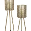 Top 10 🎉 Industrial Metal Lantern - Set of 2 by Monroe Lane 😍