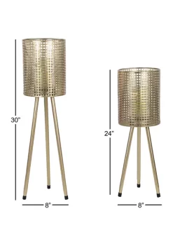 Top 10 🎉 Industrial Metal Lantern - Set of 2 by Monroe Lane 😍 -Monroe Lane Sales Belk 10128