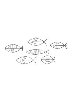 Best Pirce โ๏ธ Industrial Metal Wall Decor - Set of 6 by Monroe Lane ๐งจ