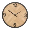 Top 10 ✨ Industrial Wood Wall Clock by Monroe Lane ⭐