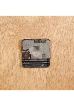 Top 10 ✨ Industrial Wood Wall Clock by Monroe Lane ⭐ -Monroe Lane Sales Belk 10142