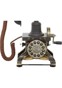 Best deal 😀 Vintage Brass Telephone by Monroe Lane 🎉 -Monroe Lane Sales Belk 10159