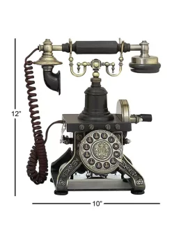 Best deal 😀 Vintage Brass Telephone by Monroe Lane 🎉 -Monroe Lane Sales Belk 10160