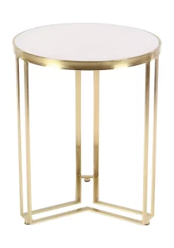 Cheap 👍 Contemporary Metal Accent Table by Monroe Lane 🧨 -Monroe Lane Sales Belk 10174