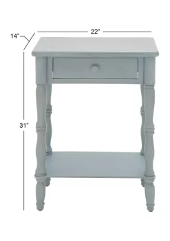 Best Pirce 🎉 Farmhouse Wood Accent Table by Monroe Lane 🔥 -Monroe Lane Sales Belk 10189
