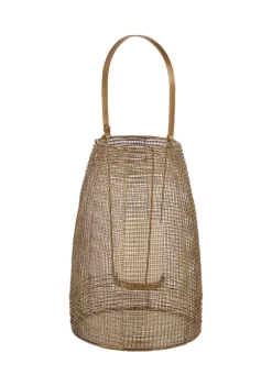 Budget 🛒 Modern Metal Candle Lantern by Monroe Lane 😍 -Monroe Lane Sales Belk 10202