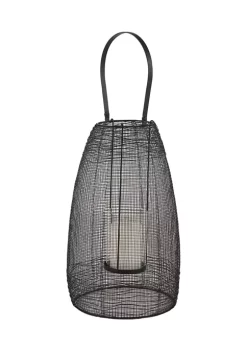 Budget 🛒 Modern Metal Candle Lantern by Monroe Lane 😍 -Monroe Lane Sales Belk 10203