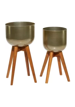 New β Modern Metal Planter - Set of 2 by Monroe Lane π― 10 New β Modern Metal Planter - Set of 2 by Monroe Lane π― -Monroe Lane Sales Belk 10235