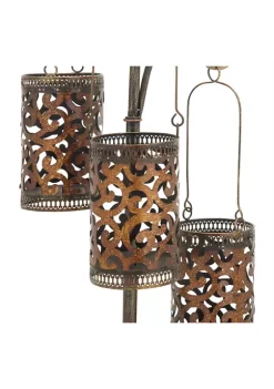 Hot Sale 🔥 Eclectic Metal Lantern by Monroe Lane 🔔 -Monroe Lane Sales Belk 10245