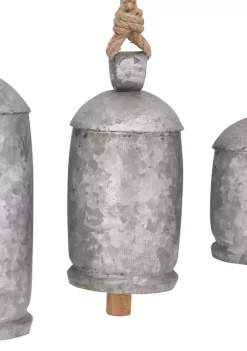 Brand new 🔔 Rustic Metal Decorative Cow Bell - Set of 3 by Monroe Lane ✨ -Monroe Lane Sales Belk 1026