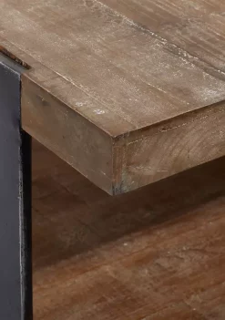 Cheapest ✨ Industrial Wood Coffee Table by Monroe Lane ✨ -Monroe Lane Sales Belk 10264