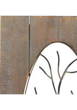 Promo 🧨 Rustic Wood Wall Decor - Set of 2 by Monroe Lane 🤩 -Monroe Lane Sales Belk 10272