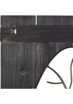 Promo 🧨 Rustic Wood Wall Decor - Set of 2 by Monroe Lane 🤩 -Monroe Lane Sales Belk 10274