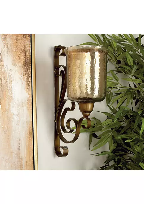 Deals π Traditional Metal Wall Sconce by Monroe Lane βοΈ 2 Deals π Traditional Metal Wall Sconce by Monroe Lane βοΈ - Image 2