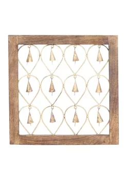 Top 10 ⭐ Farmhouse Mango Wood Wall Decor - Set of 2 by Monroe Lane 🥰 -Monroe Lane Sales Belk 10401