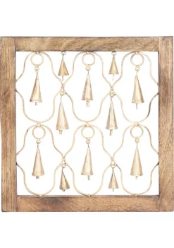 Top 10 ⭐ Farmhouse Mango Wood Wall Decor - Set of 2 by Monroe Lane 🥰 -Monroe Lane Sales Belk 10403