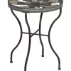 Deals 😀 Farmhouse Metal Accent Table by Monroe Lane 🛒