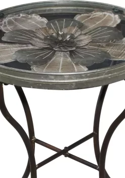 Deals 😀 Farmhouse Metal Accent Table by Monroe Lane 🛒 -Monroe Lane Sales Belk 10416