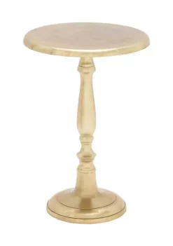Discount 🥰 Traditional Aluminum Accent Table by Monroe Lane 👍