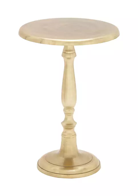 Discount 🥰 Traditional Aluminum Accent Table by Monroe Lane 👍 1 Discount 🥰 Traditional Aluminum Accent Table by Monroe Lane 👍