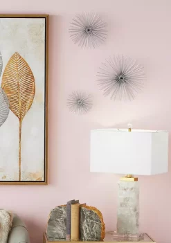 Best deal 🌟 Contemporary Metal Wall Decor - Set of 3 by Monroe Lane 💯 -Monroe Lane Sales Belk 10440