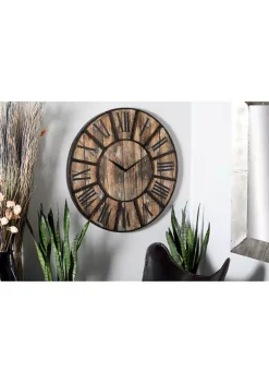 Deals β Farmhouse Wood Wall Clock by Monroe Lane βοΈ