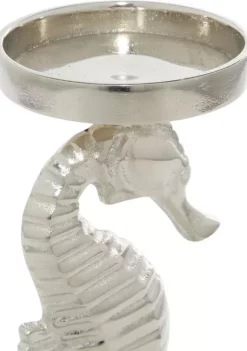 Outlet 🧨 Coastal Aluminum Candle Holder - Set of 2 by Monroe Lane ⭐ 10 Outlet 🧨 Coastal Aluminum Candle Holder - Set of 2 by Monroe Lane ⭐ -Monroe Lane Sales Belk 10533