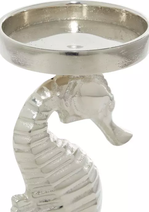 Outlet 🧨 Coastal Aluminum Candle Holder - Set of 2 by Monroe Lane ⭐ 3 Outlet 🧨 Coastal Aluminum Candle Holder - Set of 2 by Monroe Lane ⭐ - Image 3