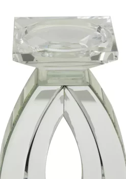 Top 10 👍 Glam Glass Candle Holder - Set of 2 by Monroe Lane ⌛ -Monroe Lane Sales Belk 1054