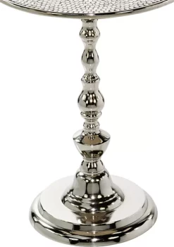 Budget ✔️ Glam Aluminum Accent Table by Monroe Lane 🤩 -Monroe Lane Sales Belk 10605