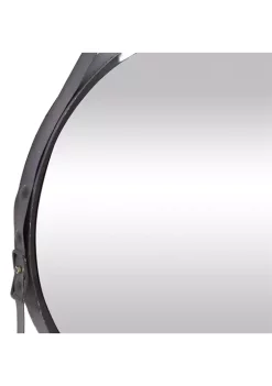 Budget 💯 Iron Industrial Wall Mirror by Monroe Lane 🔥 -Monroe Lane Sales Belk 10612