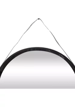 Budget 💯 Iron Industrial Wall Mirror by Monroe Lane 🔥 -Monroe Lane Sales Belk 10613