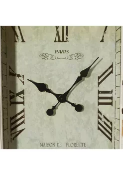 Brand new 😀 Vintage Wood Wall Clock by Monroe Lane 👏 -Monroe Lane Sales Belk 10626