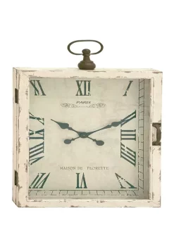 Brand new 😀 Vintage Wood Wall Clock by Monroe Lane 👏 -Monroe Lane Sales Belk 10629