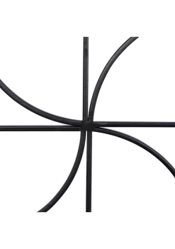 Flash Sale 🌟 Iron Contemporary Wall Décor - Set of 2 by Monroe Lane 🧨 -Monroe Lane Sales Belk 10639