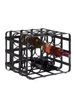 Best Pirce 🛒 Industrial Metal Wine Rack by Monroe Lane 🔥