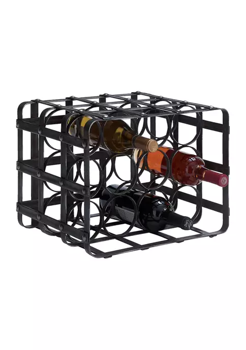 Best Pirce 🛒 Industrial Metal Wine Rack by Monroe Lane 🔥 6 Best Pirce 🛒 Industrial Metal Wine Rack by Monroe Lane 🔥 - Image 6