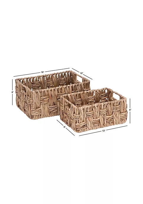 Flash Sale β€οΈ Coastal Jute Storage Basket - Set of 2 by Monroe Lane 𧨠4 Flash Sale β€οΈ Coastal Jute Storage Basket - Set of 2 by Monroe Lane 𧨠- Image 4