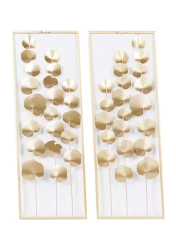 New 🌟 Modern Metal Wall Decor - Set of 2 by Monroe Lane 🛒 -Monroe Lane Sales Belk 10728