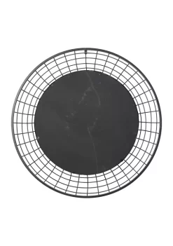 Promo 🔔 Industrial Metal Wall Mirror by Monroe Lane ⌛ -Monroe Lane Sales Belk 10746