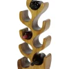 Budget 🎉 Rustic Teak Wood Wine Rack by Monroe Lane 🛒