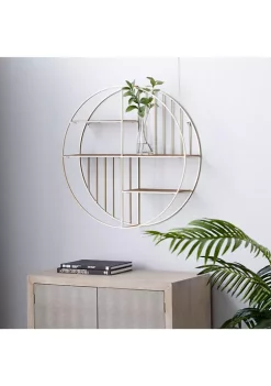 Discount 🛒 Modern Metal Wall Shelf by Monroe Lane 🎉 -Monroe Lane Sales Belk 10777
