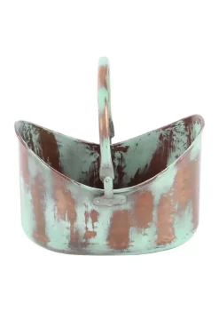 Best Sale ❤️ Rustic Metal Planter - Set of 3 by Monroe Lane 🛒 -Monroe Lane Sales Belk 10787