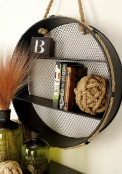 Promo ❤️ Industrial Metal Wall Shelf by Monroe Lane ❤️