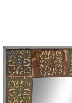 Best Pirce 🤩 Traditional Metal Wall Mirror by Monroe Lane 🤩 -Monroe Lane Sales Belk 108